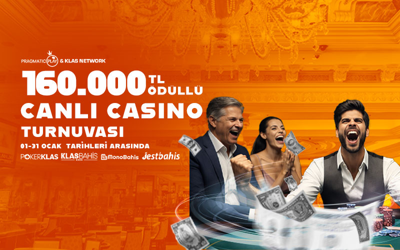 Pragmatic Play & Klas Network Özel Canlı Casino Turnuvası