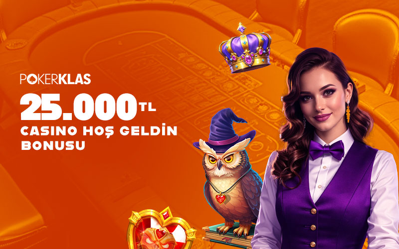25.000TL Casino Hoşgeldin Bonusu