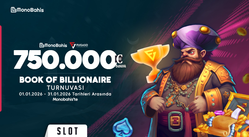 €750.000  ÖDÜLLÜ FUGASO SLOT TURNUVASI