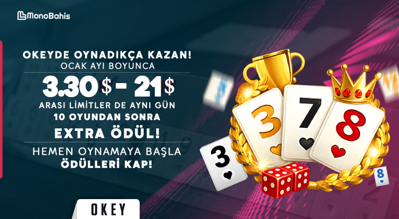 OKEYDE OYNADIKÇA KAZAN!