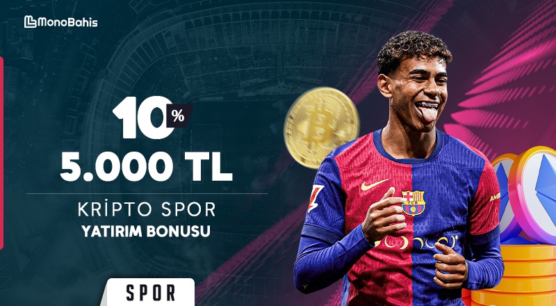 %10 Kripto Spor Yatırım Bonusu